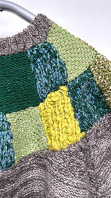 Kapital 3G Wool Hand Knit TUGIHAGI Crew Sweater