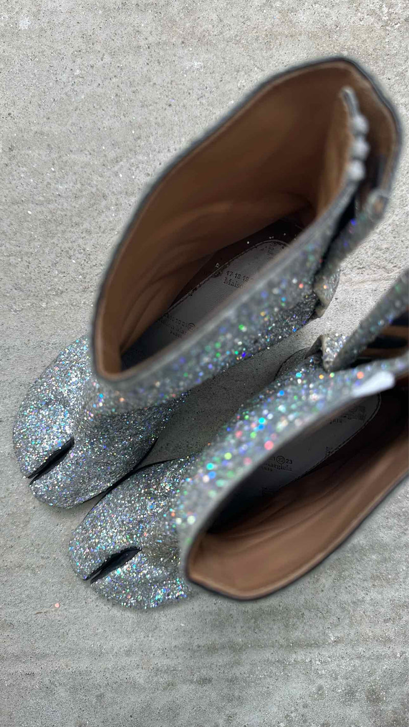 Margiela Glitter Tabi Boots