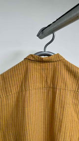 Bode Bottom-plaid Stripe Shirt