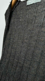 Comme Des Garcons Homme Zip-up Rib Long Cardigan