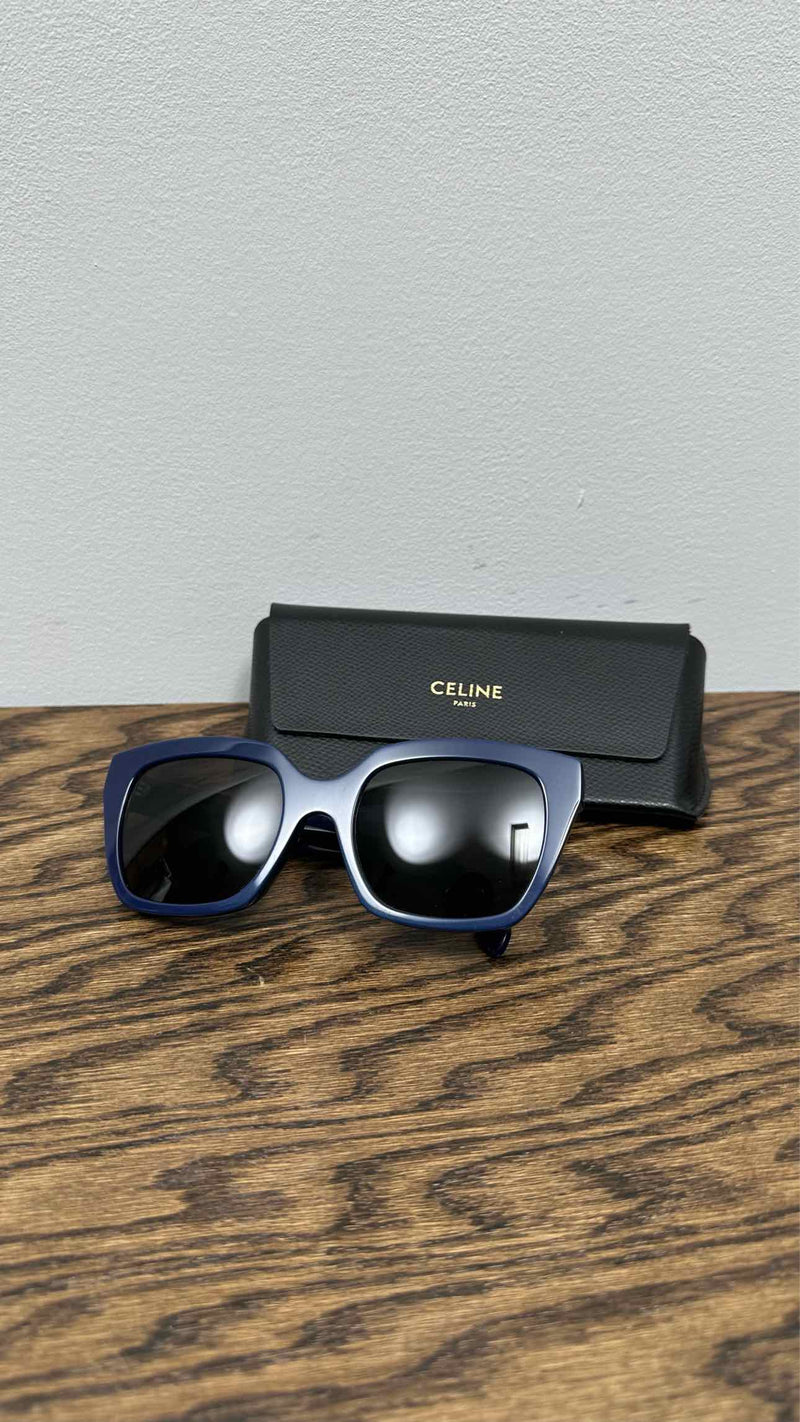 CELINE Oversized Square Cat Eye Sunglasses