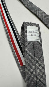 Thom Browne Check Tie