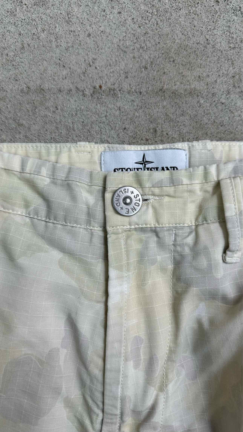 Stone Island X Supreme  Reflective Ice Camo Ripstop Cargo Pants