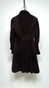 Vivienne Westwood Double-breasted Fuzzy Wool Coat