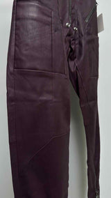 Rick Owens Easy Strobe Leather Pants