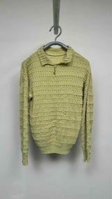 im Men Zig-zag Rib-knit Top