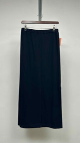 Issey Miyake Center-seam Side-slit Easy Maxi Skirt