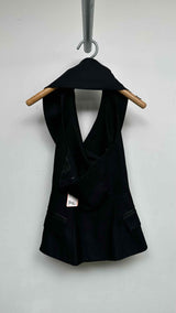 Balmain Double-breasted Halter-neck Blazer Vest
