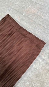 Pleats Please Pleated Long Skirt