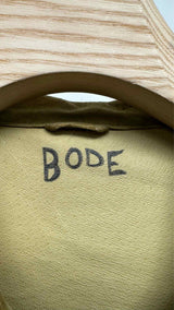 Bode Suede Shirt Jacket