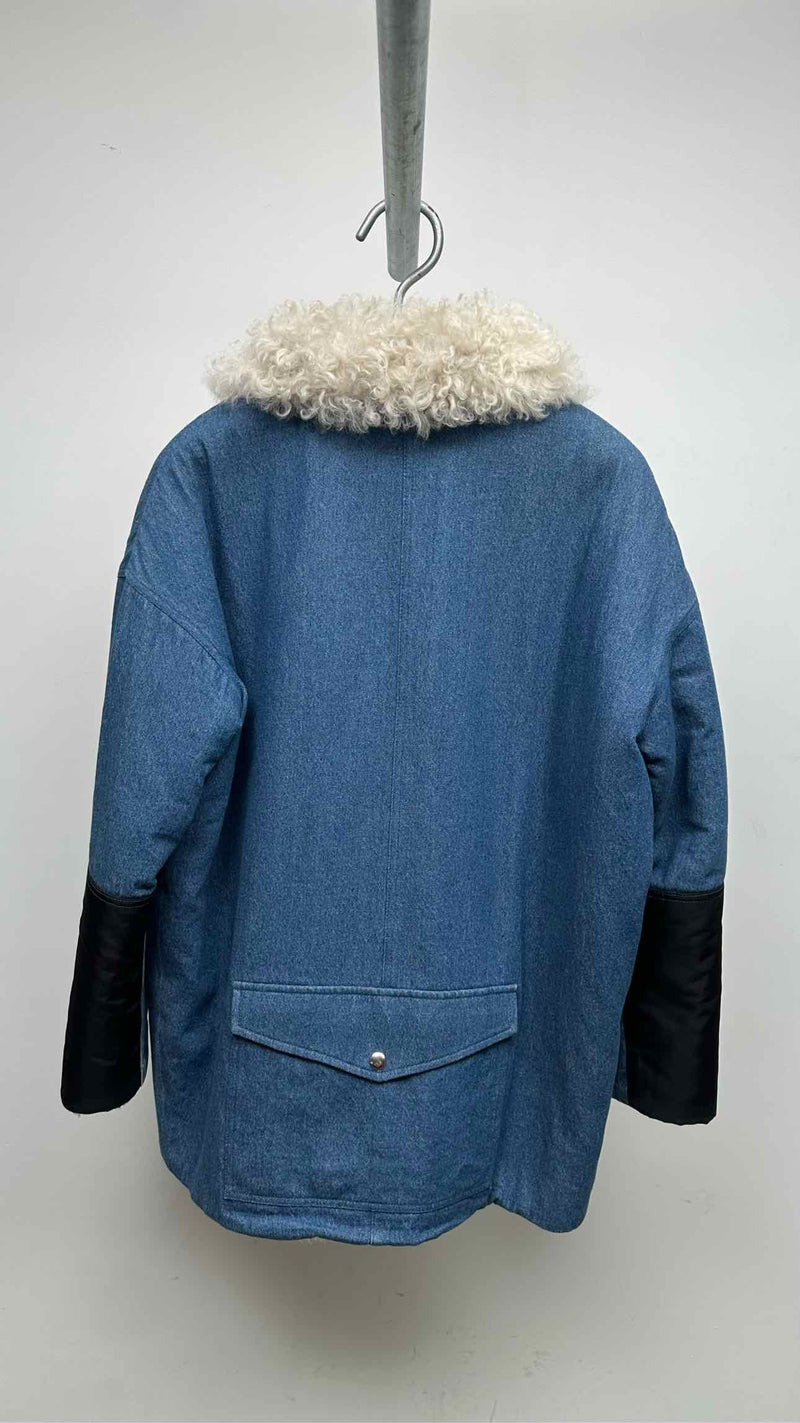 Sandy Liang Fur-lining Citroen Coat