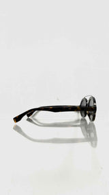 Fendi Aviator Oval Frame Sunglasses
