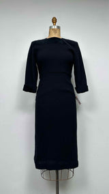 Comme Des Garcons Comme Des Garcons H/S Velvet-shoulder-hybrid Dress