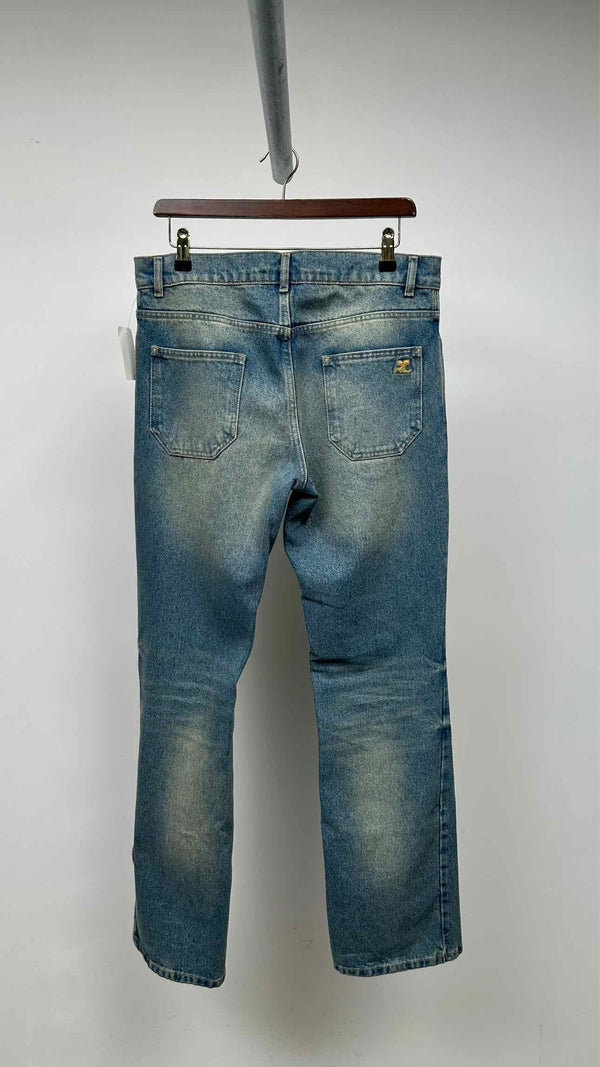 Courrèges Low-rise Boots-cut Jeans