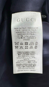 Gucci GG Monogram Pin-stripe Blazer Jacket