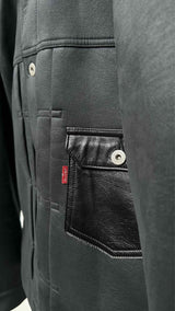 Junya Watanabe MAN X Levi's Faux-leather Neoprene Trucker Jacket