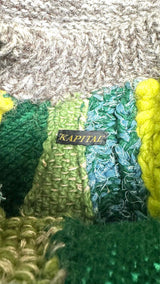 Kapital 3G Wool Hand Knit TUGIHAGI Crew Sweater