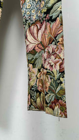 Alexander McQueen Floral Jacquard Pants