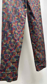Comme Des Garcons Homme Plus Psychedelic-floral Pants