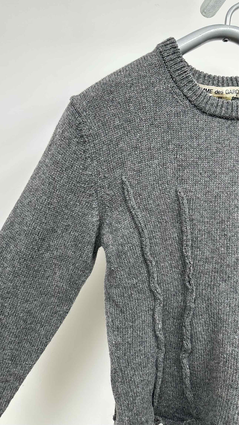 Comme Des Garcons Multi-seam Sweater