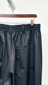 Y-3 Refined Wool Wide Cargo Pants