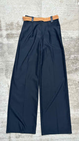 Christopher Esber High-waisted Belted Wide Pants