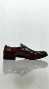 PRADA Dual-tone Kiltie Loafers