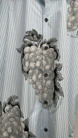 JW Anderson S/S Grape Striped Vacation Shirt