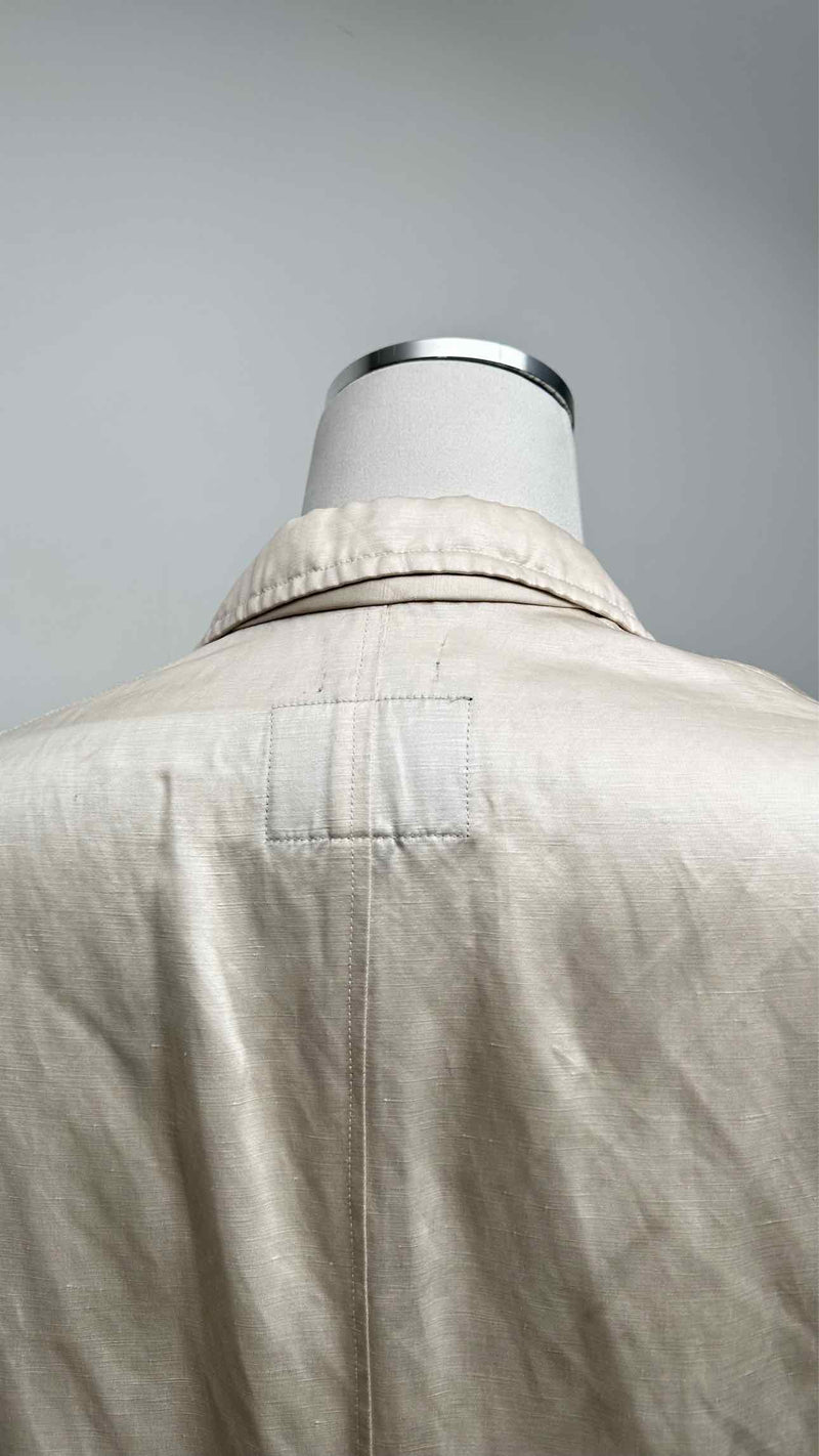 R13 Satin Oversized Wrinkle Jacket