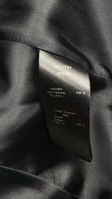 Anne Fontaine Leather Blazer Jacket