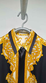 Gianni Versace Baroque Silk Shirt