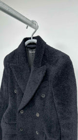 Balenciaga Fur Long Coat