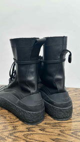 Jil Sander Leather Ankle Boots