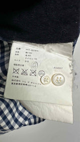 Comme Des Garcons Homme Felt-docking Check Shirt