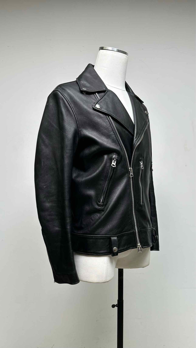 Acne Studios Oversize Riders Leather Jacket