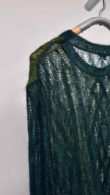 Ann Demeulemeester Loose-knit Mohair Sweater