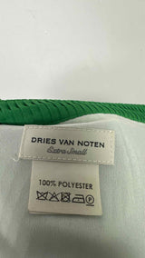 Dries Van Noten Two-tone Pleated Long Skirt