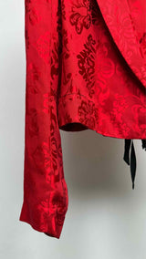 Ann Demeulemeester Botanical Jacquard Blazer Jacket