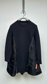 Sacai Side-detail Sweat Dress