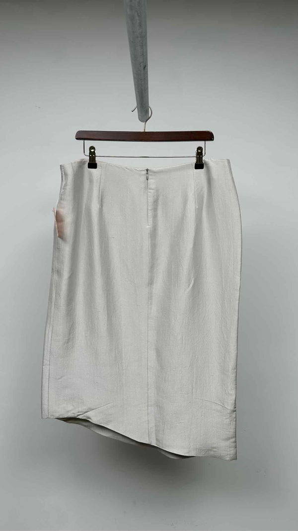 Giorgio Armani Asymmetrical Silk Skirt