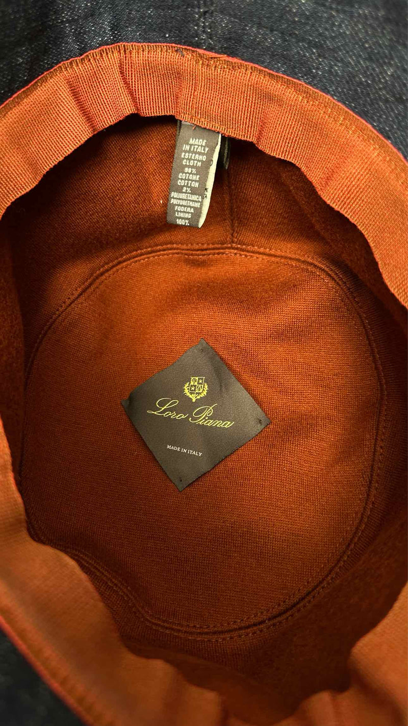 Lolo Piana Denim Bucket Hat