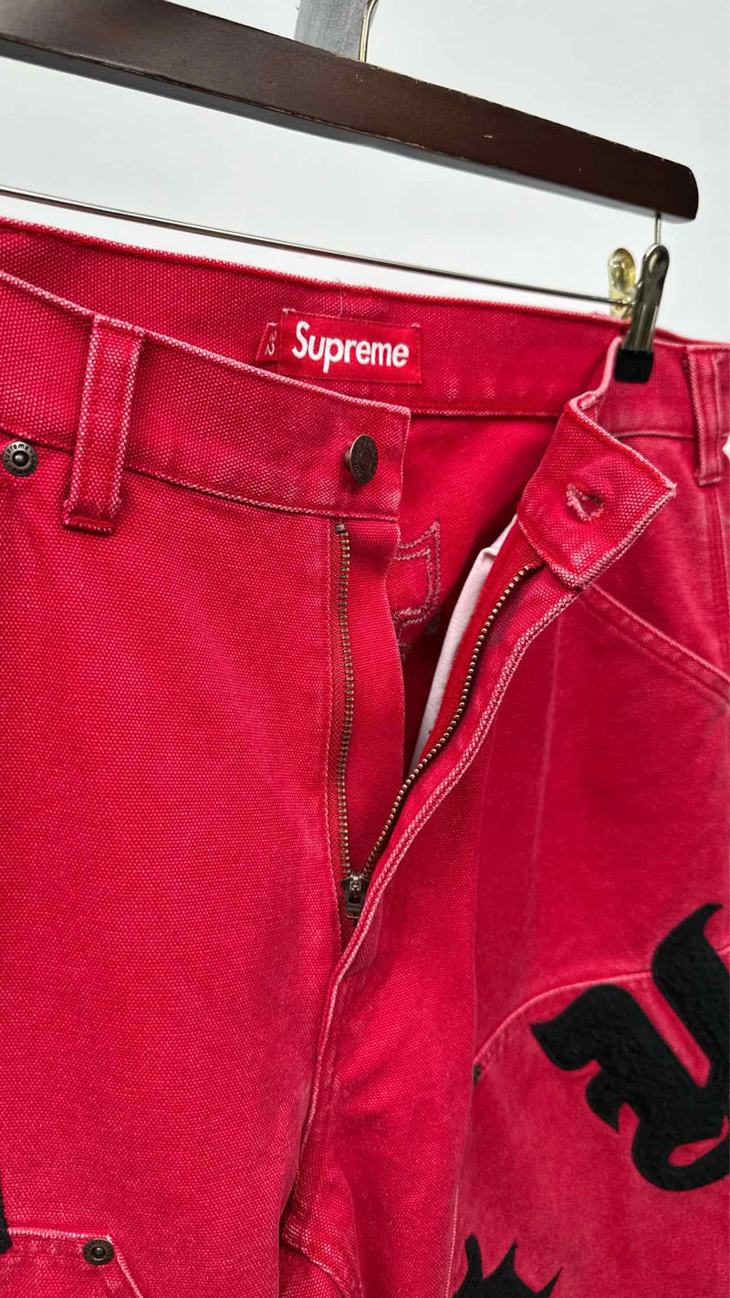 Supreme Old-english Canvas Double-knee Painter Pants