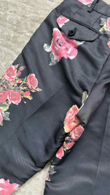 Comme Des Garçons Homme Plus Floral Jacquard Suits