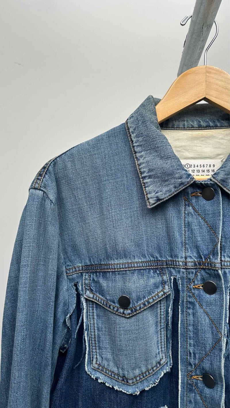 Margiela Destroys Denim Jacket