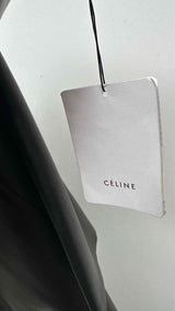 CELINE Leather Skirt