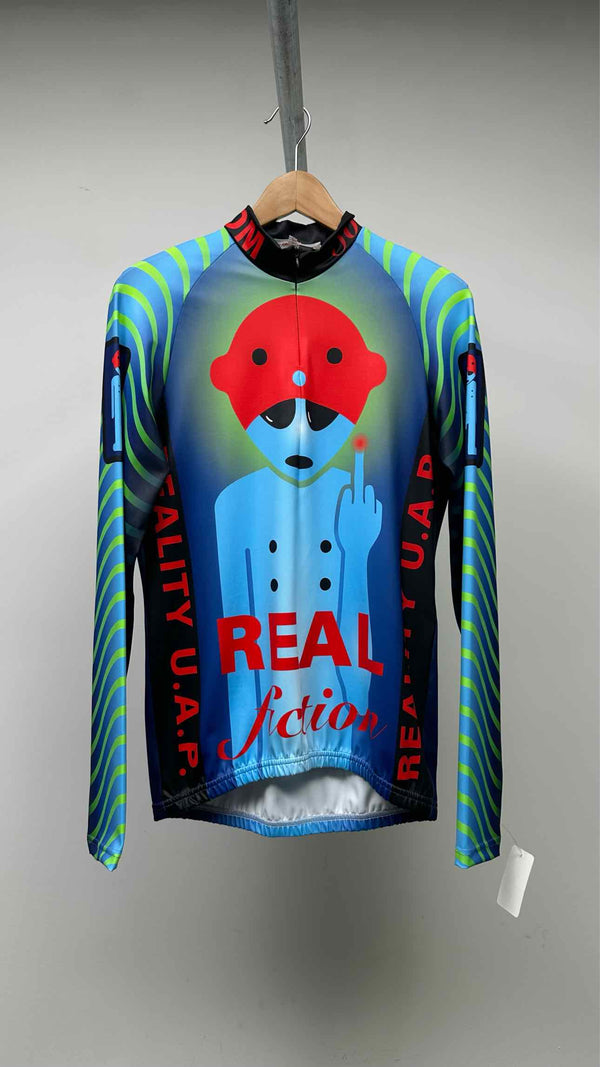 Walter Van Beirendonck L/S Printed Biker Top