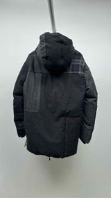 Lanvin Patchwork Hooded Down Coat
