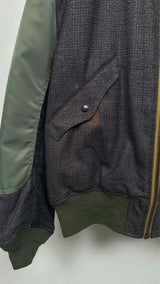 Men's Junya Watanabe MAN Check Insert MA-1 Jacket
