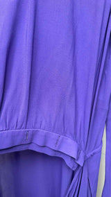 Balenciaga L/S Ruffle Sheer Dress