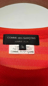 Comme Des Garcons Homme Plus L/S Border Jersey Mesh T-shirt